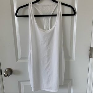 5 for $10 - Fabletics White Lace Workout Tank